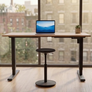 Birou reglabil electric pe inaltime OAK DESK 120cm