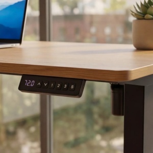 Birou reglabil electric pe inaltime OAK DESK 140cm - Img 8