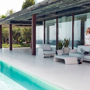 Canapea de exterior / interior design modern premium PEZZETTINA SOFA 56011 Vondom - Img 9