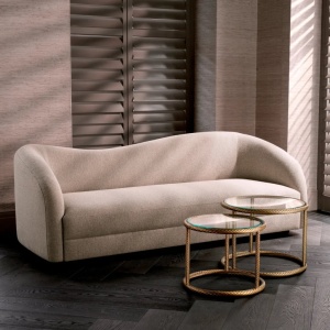 Canapea design elegant LUX Divisadero, Reve greige - Img 2