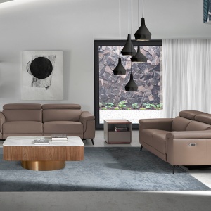 Canapea design italian, 2 locuri, functia relaz, Alfredo - Img 6