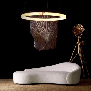 Canapea design LUX cu spatar rotunjit Rivolo, Lyssa off-white - Img 3