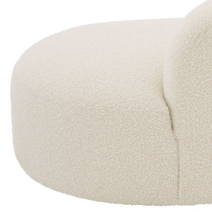 Canapea design LUX Morten, boucle crem 115164 HZ - Img 5