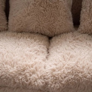 Canapea mare YETI cu 3 locuri, material plusat cu fir lung - Img 4