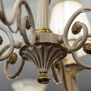 Candelabru 12 brate LUX realizat manual Greta 241028 universul-luminii.ro