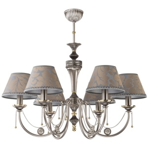 Candelabru 6 brate design clasic realizat manual Dorato - Img 1
