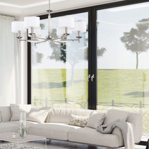 Candelabru 6 brate realizat manual Fellino 77498 universul-luminii.ro