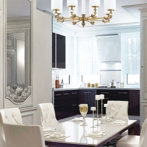 Candelabru 8 brate elegant design clasic MERANO - Img 5