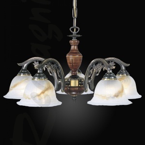 Candelabru clasic cu 5 brate design italian 2701 105898 universul-luminii.ro