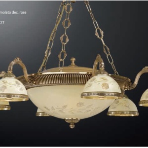 Candelabru clasic realizat manual 6308 107178 universul-luminii.ro