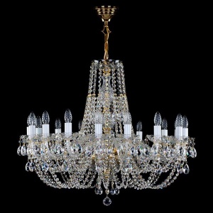 Candelabru Cristal Bohemia Exclusive 16 brate, diam.85cm ANGELIKA dia. 850 CE