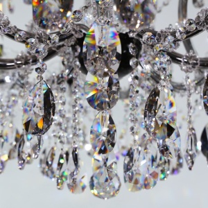 Candelabru Cristal Bohemia Exclusive 24 brate MARIA TEREZIA 75 - Img 11