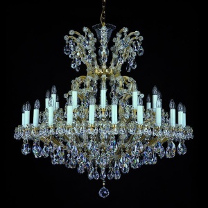 Candelabru Cristal Bohemia Exclusive 36 brate, diam.120cm MARIA TEREZIA 37 CE 177388 universul-luminii.ro