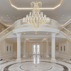 Candelabru Cristal Bohemia Exclusive 54 brate EMPEROR ROBERT - Img 3