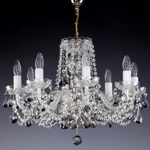 Candelabru Cristal Bohemia Exclusive 8 brate, diam. 59cm Tatana VIII 8006 CE