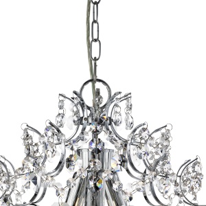 Candelabru cristal K9 design elegant 38cm Harrietta 7673-3CC SRT - Img 4