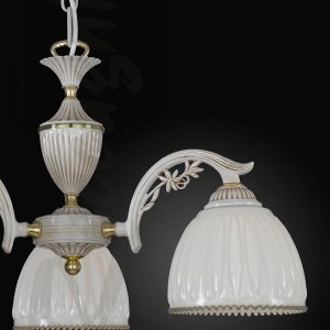 Candelabru cu 3 brate realizat manual design italian 9671 105388 universul-luminii.ro