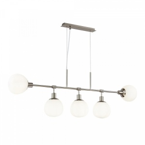 Candelabru design deosebit Erich nickel, 5L MYMOD221-PL-05-N - Img 3