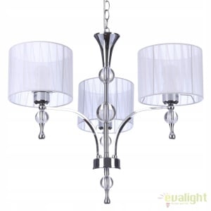 Candelabru design elegant Impress 3 White 51498 universul-luminii.ro