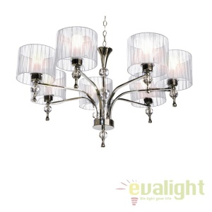 Candelabru design elegant Impress 7 White 69348 universul-luminii.ro