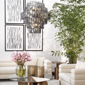 Candelabru design LUX Amazone L, fumuriu 113977 HZ 185408 universul-luminii.ro