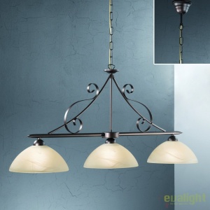 Candelabru design rustic Ella LU 1718/3 Antik OR - Img 1