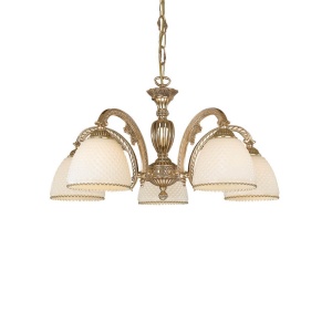 Candelabru din alama 5 brate design italian 7105 102308 universul-luminii.ro