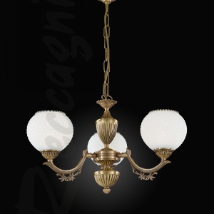 Candelabru din alama cu 3 brate design italian 8650 107718 universul-luminii.ro