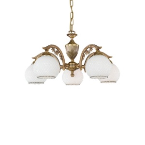 Candelabru din alama cu 5 brate design italian 8600 107968 universul-luminii.ro