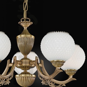 Candelabru din alama cu 5 brate design italian 8650 204728 universul-luminii.ro
