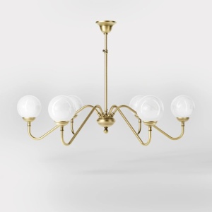 Candelabru din alama stil modern Art Deco Incanto - Img 3