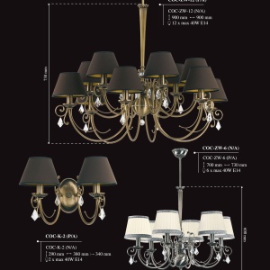Candelabru elegant 3 brate, design clasic Coco - Img 10
