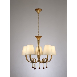 Candelabru elegant cu 5 brate Paola 130888 universul-luminii.ro