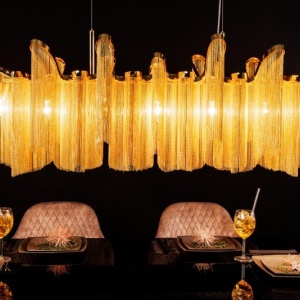 Candelabru elegant design clasic Royal 118cm, auriu - Img 6