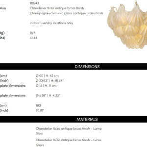 Candelabru, Lustra deosebita LUX design modern Ibiza 235978 universul-luminii.ro
