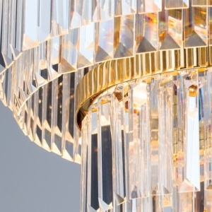 Candelabru, Lustra LED design LUX PRISM, 24K gold plated 94398 universul-luminii.ro