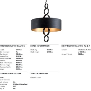 Candelabru LUX, realizat manual, design rustic RIVINGTON - Img 5