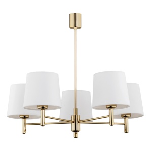 Candelabru modern design elegant PONTE 5L crem - Img 2