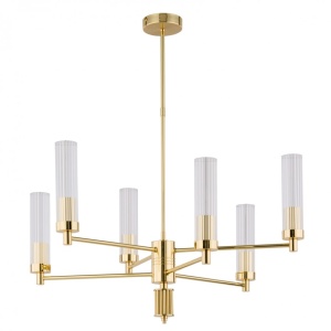 Candelabru modern realizat manual din alama Seti 6L