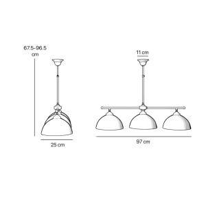Candelabru stil neoclasic din alama si sticla Elide - Img 13