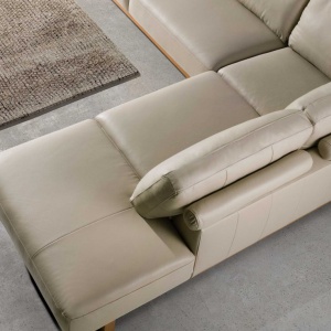 Coltar dreapta LUX design italian Cowhide sand - Img 3