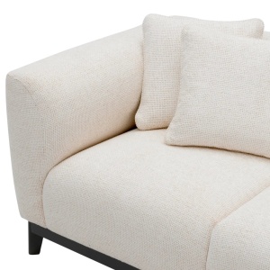 Coltar LUX design LUX cu sezlong dreapta Corso Lounge, Lyssa off-white - Img 8