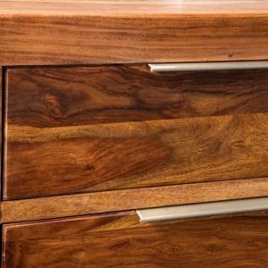 Comoda cu 4 sertare din lemn masiv PURE 100cm - Img 6