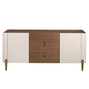 Comoda deosebita design LUX Walnut-Bej - Img 2