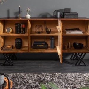 Comoda design industrial vintage Fluid 160cm - Img 3