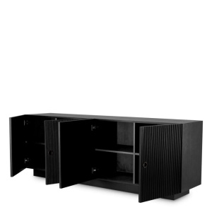 Comoda design LUX, Furnir de stejar gri carbune, Dimitrios - Img 4