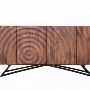 Comoda design natural industrial Zen 180cm - Img 4
