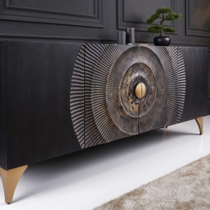 Comoda design vintage Golden Sunset 177cm - Img 5
