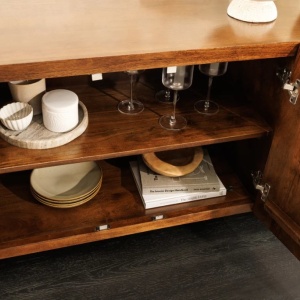 Comoda din lemn de mango maro BRASIL 175cm - Img 4