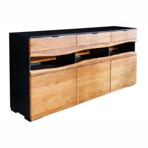 Comoda din lemn masiv GRAND ACACIA 180cm cu iluminat